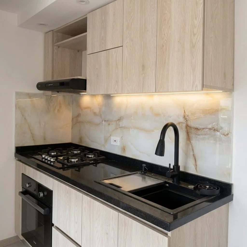 Precisión, iluminación y materialidad en una propuesta que transmite elegancia en cada detalle.