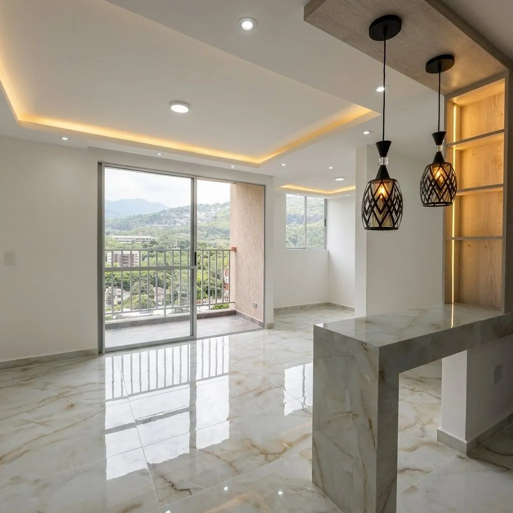 Cocina y zona social entregadas por Exclusivos RYH